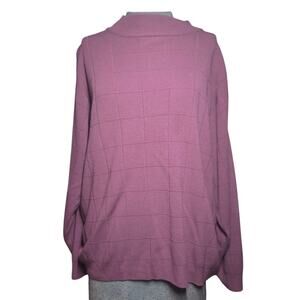Lavender Pull Over Sweater Size 18 20